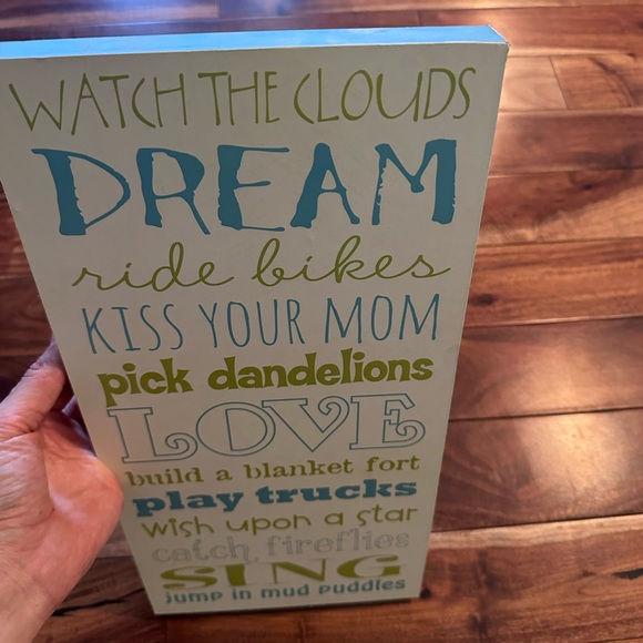 Boy room decor Dream Sing Play Trucks catch fire flies like new - Picture 2 of 2